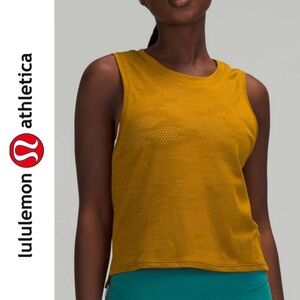 Lululemon Train to Be Tank Top *Camo in Dot Camo Gold Spice